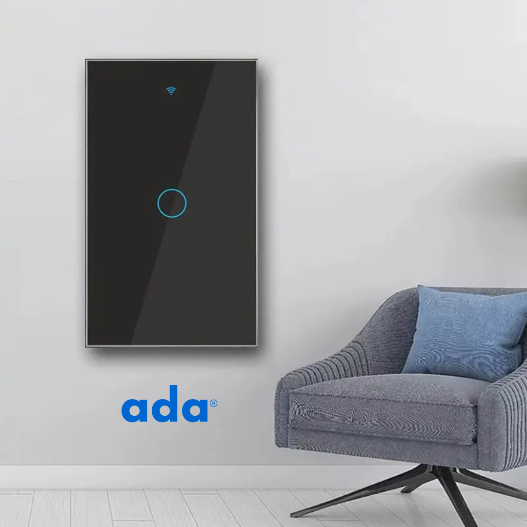 ADA Smart Light Switch 1-Way Black